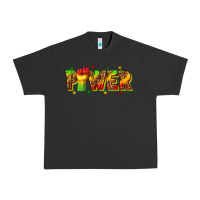 Pigment Black power juneteenth Urban Heavy Tee - texasbilliewilder