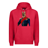 Cardinal Pet Portraits, Custom Pet Portraits, Renaissance Pet Portraits, Custom Premium Hoodie - RanaPortraitStore