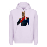 Lilac Pet Portraits, Custom Pet Portraits, Renaissance Pet Portraits, Custom Premium Hoodie - RanaPortraitStore