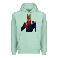 Seafoam Pet Portraits, Custom Pet Portraits, Renaissance Pet Portraits, Custom Premium Hoodie - RanaPortraitStore