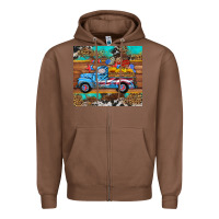 Chestnut western  american truck sunflowers  mousepad Zipper Hoodie - HRA Design Shop