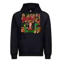 Black Christmas Mini Elf Urban Hoodie - BundleAndBundleShop