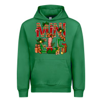 Emerald Christmas Mini Elf Urban Hoodie - BundleAndBundleShop