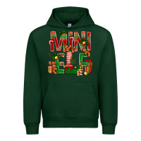 Forest Green Christmas Mini Elf Urban Hoodie - BundleAndBundleShop