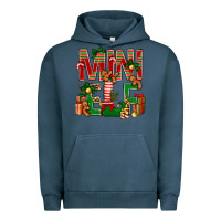 Pigment Midnight Navy Christmas Mini Elf Urban Hoodie - BundleAndBundleShop