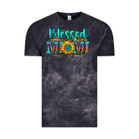 Cloud Black blessed mimi Vintage Tee - Zillion Design Studio