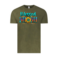 Vintage Olive blessed mimi Vintage Tee - Zillion Design Studio