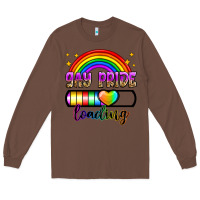 Chestnut gay pride loading Long Sleeve Tee - Zillion Design Studio