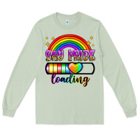 Matcha gay pride loading Long Sleeve Tee - Zillion Design Studio