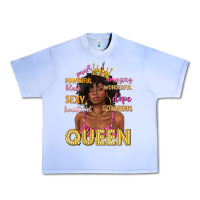 Grape Ice queen afro woman Urban Heavy Tee - texasbilliewilder