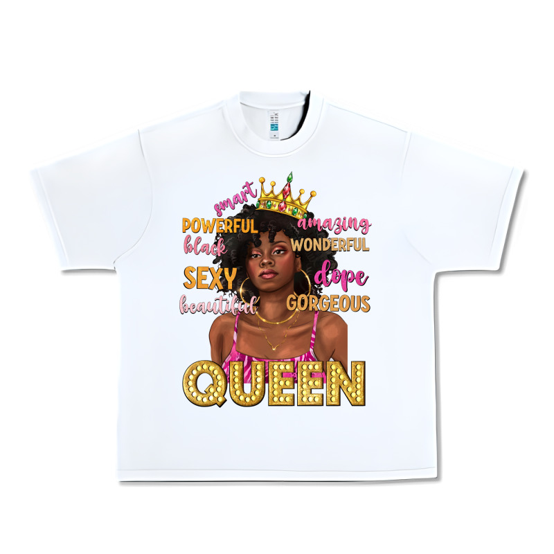 Queen Afro Woman Urban Heavy Tee by texasbilliewilder | Teevron