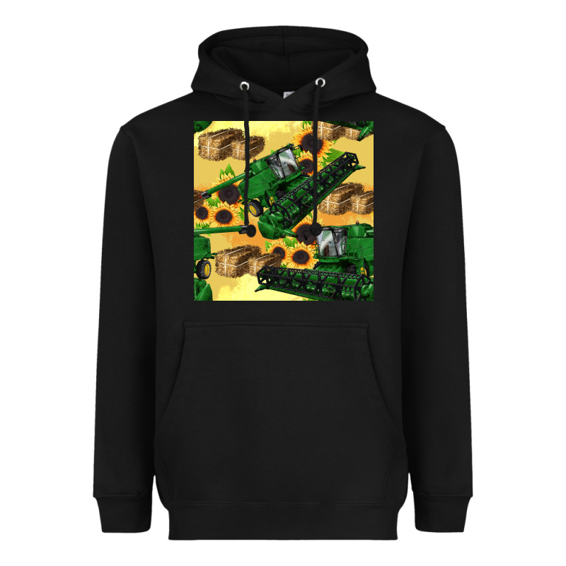 Harvester Seamless Pattern Heavyweight Hoodie by BundleAndBundleShop | Teevron