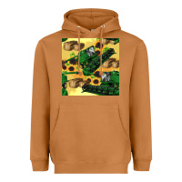 Meerkat harvester seamless pattern Heavyweight Hoodie - BundleAndBundleShop