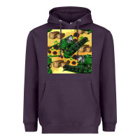 Plum harvester seamless pattern Heavyweight Hoodie - BundleAndBundleShop