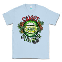 Dusty Blue sweet summer time Classic Tee - SublimationCraftShop