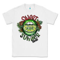 White sweet summer time Classic Tee - SublimationCraftShop