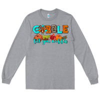 Heather Grey gobble till you wobble Long Sleeve Tee - AdoDesignShop
