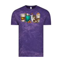 Cloud Purple australian shepherd dog coffee cups Vintage Tee - texasbilliewilder