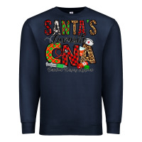 Navy santa’s favorite cna Premium Sweatshirt - Jasminsmagicworld