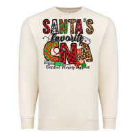 Sandshell santa’s favorite cna Premium Sweatshirt - Jasminsmagicworld