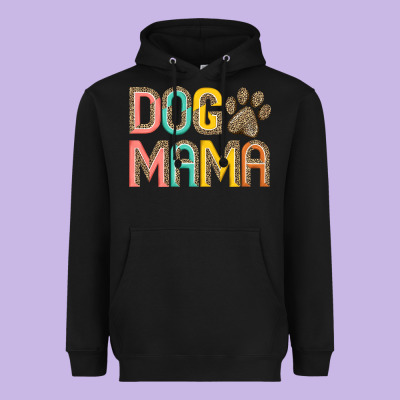Dog Mama Heavyweight Hoodie Designed By Jahusdesignshop