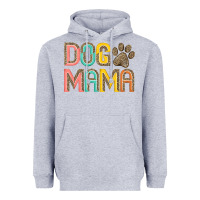 Heather Grey dog mama Heavyweight Hoodie - JahusDesignShop