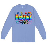 Colony Blue equal rights Long Sleeve Tee - Zillion Design Studio