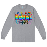 Heather Grey equal rights Long Sleeve Tee - Zillion Design Studio