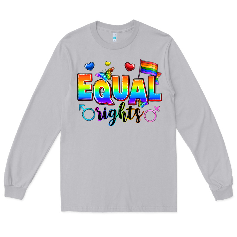 Equal Rights Long Sleeve Tee by Zillion Design Studio | Teevron