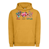Pigment Peanut Butter Peace Love Nail Hustler Urban Hoodie - BundleAndBundleShop