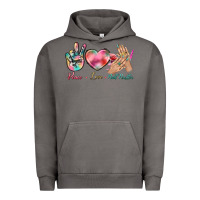Pigment Tornado Peace Love Nail Hustler Urban Hoodie - BundleAndBundleShop