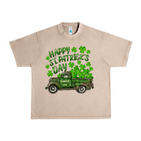 French Oak Happy st. patrick's day shamrock farm truck Urban Heavy Tee - RanaPortraitStore