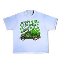 Grape Ice Happy st. patrick's day shamrock farm truck Urban Heavy Tee - RanaPortraitStore