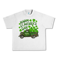Lunar Rock Happy st. patrick's day shamrock farm truck Urban Heavy Tee - RanaPortraitStore
