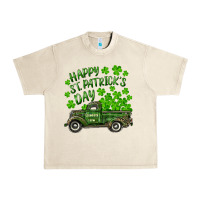 Sandshell Happy st. patrick's day shamrock farm truck Urban Heavy Tee - RanaPortraitStore