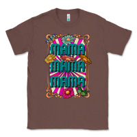 Chestnut mama mama mama Classic Tee - CowhideDigitalArt