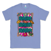 Colony Blue mama mama mama Classic Tee - CowhideDigitalArt