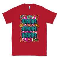 Red mama mama mama Classic Tee - CowhideDigitalArt