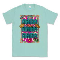 Seafoam mama mama mama Classic Tee - CowhideDigitalArt