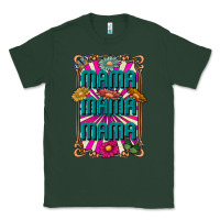 Sports Green mama mama mama Classic Tee - CowhideDigitalArt