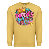 Antique Gold daddys girl Premium Sweatshirt - NancyCooperArtShop