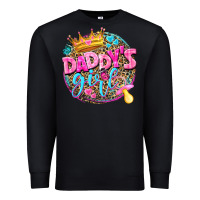 Black daddys girl Premium Sweatshirt - NancyCooperArtShop
