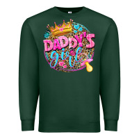 Sports Green daddys girl Premium Sweatshirt - NancyCooperArtShop