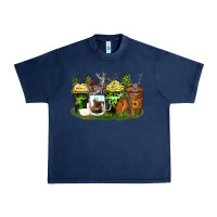 Navy hunter coffee cups Urban Heavy Tee - Zillion Design Studio