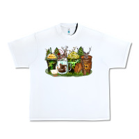 White hunter coffee cups Urban Heavy Tee - Zillion Design Studio