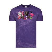 Cloud Purple cat groomer Vintage Tee - Zillion Design Studio