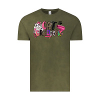 Vintage Olive cat groomer Vintage Tee - Zillion Design Studio