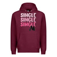 Burgundy single af Premium Hoodie - MaliasSmallBusiness