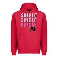 Cardinal single af Premium Hoodie - MaliasSmallBusiness