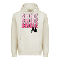 Oatmeal Heather single af Premium Hoodie - MaliasSmallBusiness